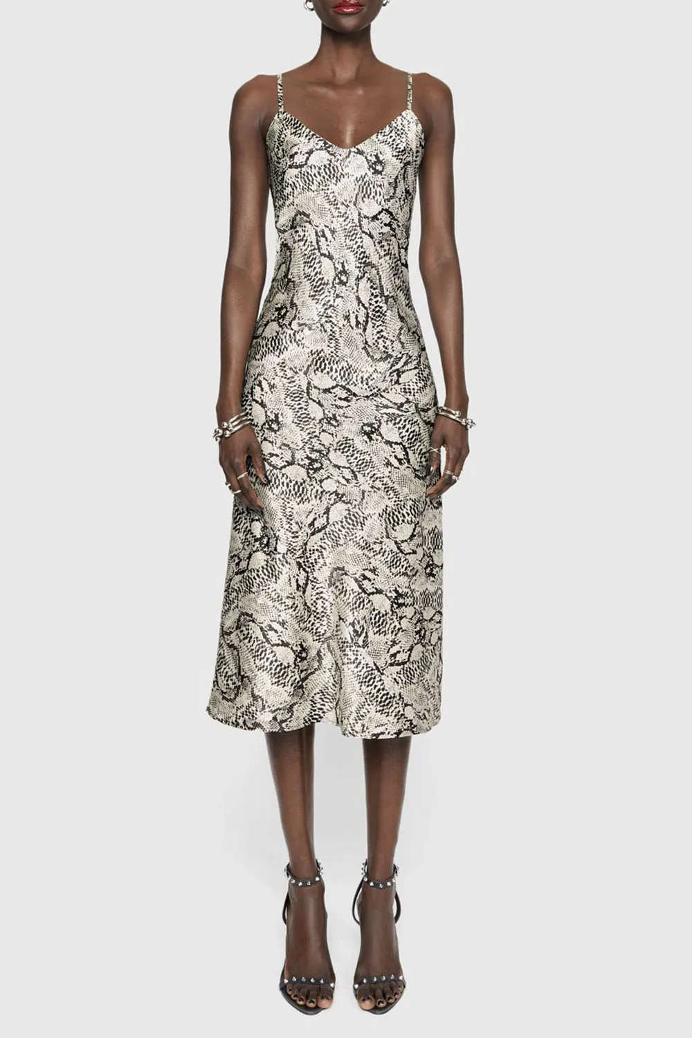 Women's Snake Print Dress