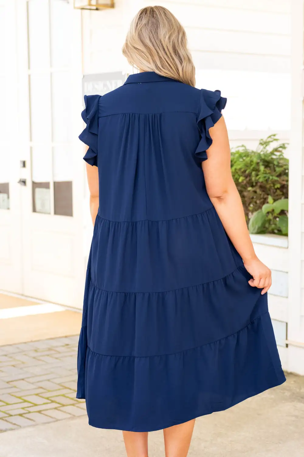 Play Time Dress, Navy