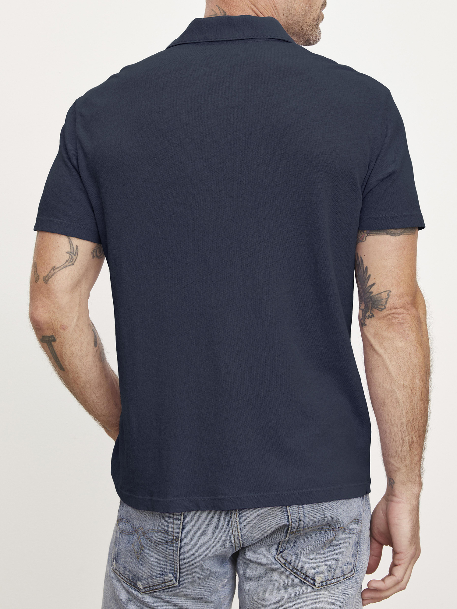 V Neck Polo Shirt For Men