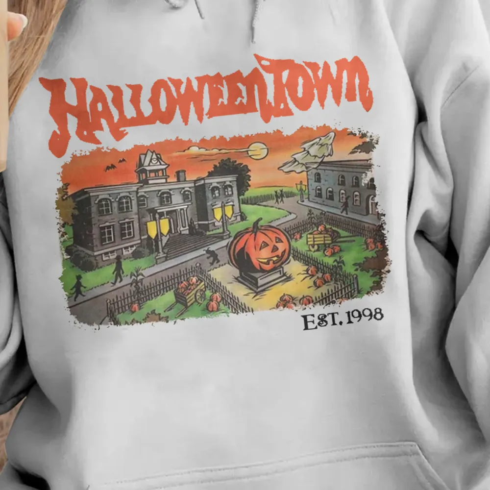 Women's Halloween Printed Hoodie