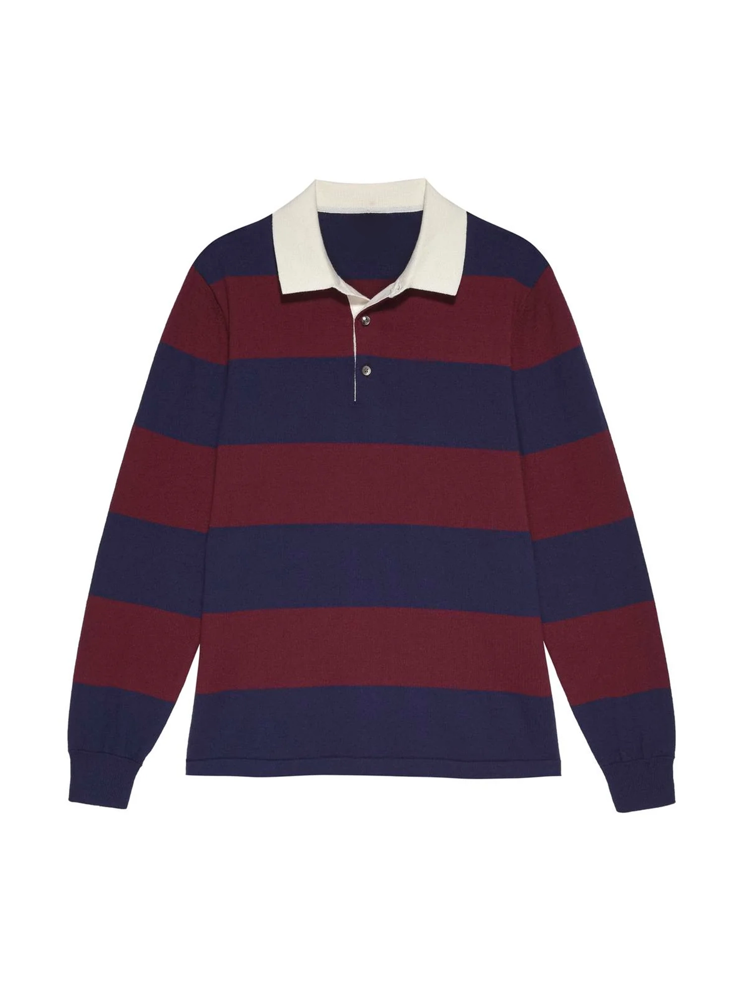 Colorblock Strip Polo Shirt