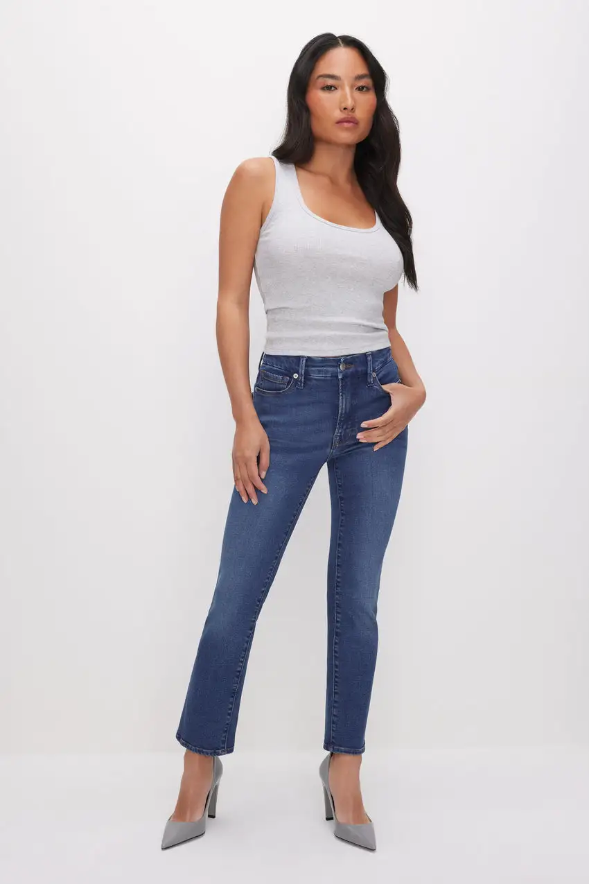 GOOD PETITE STRAIGHT JEANS