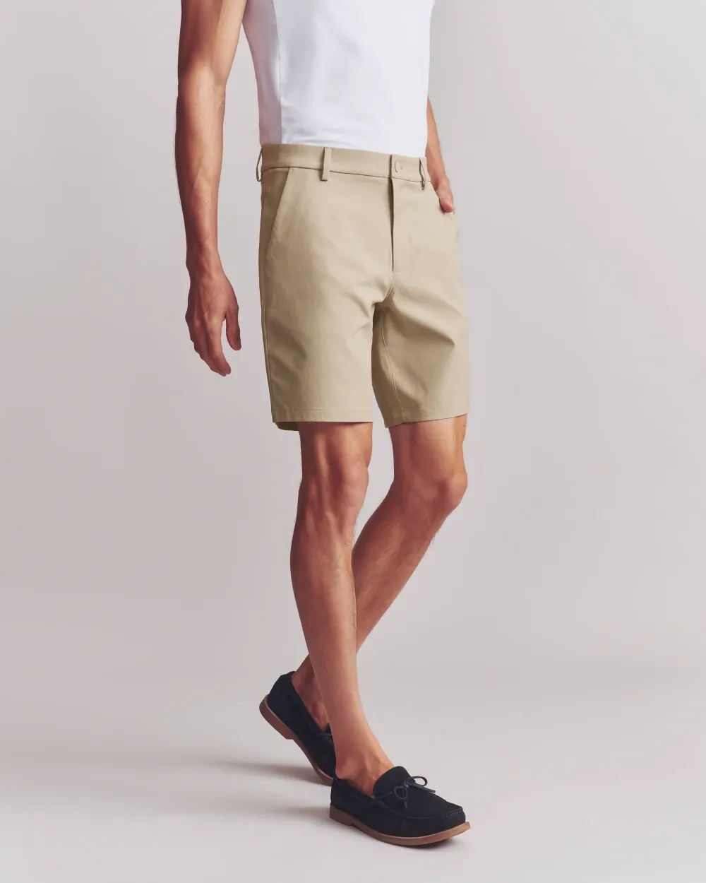 Men's Casual Elastic Waist Lightweight Shorts