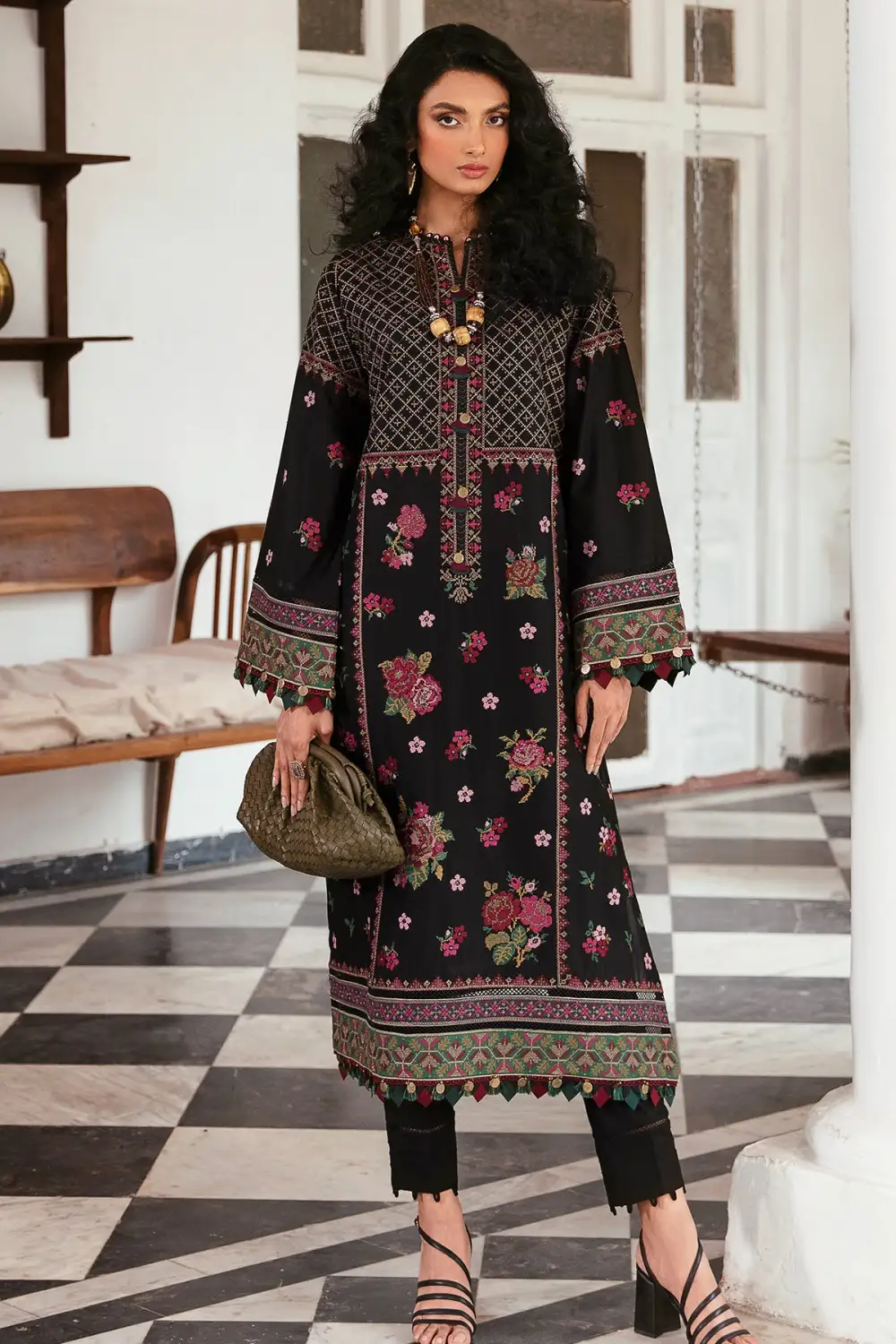 Florin Embroidered Lawn