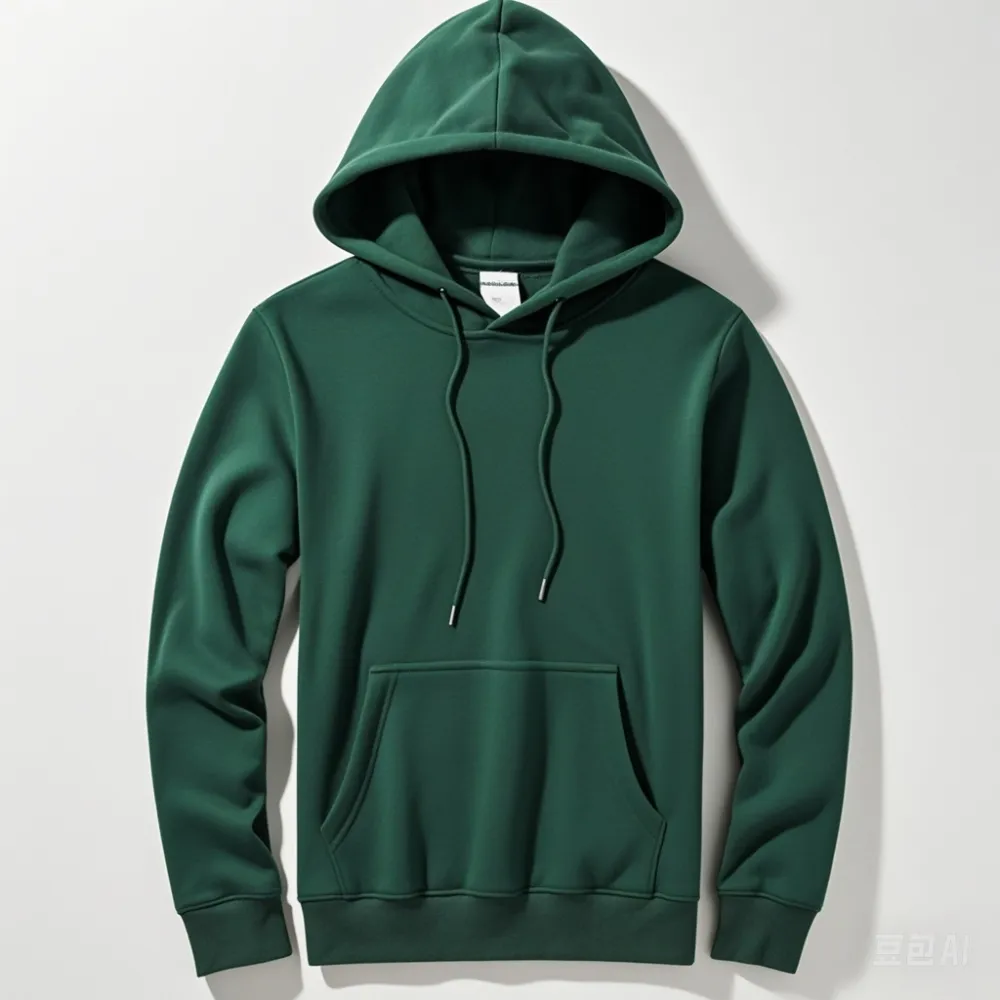 Loose Hoodie - Dark Green