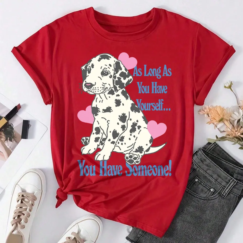 As long as you hare youself you have someone! Women's T-shirt