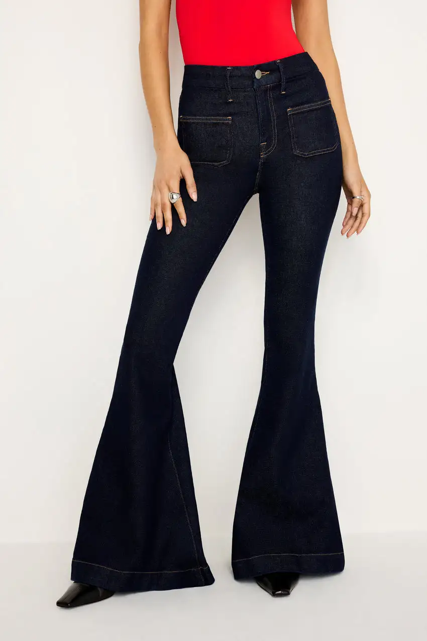 GOOD WAIST SUPER FLARE JEANS