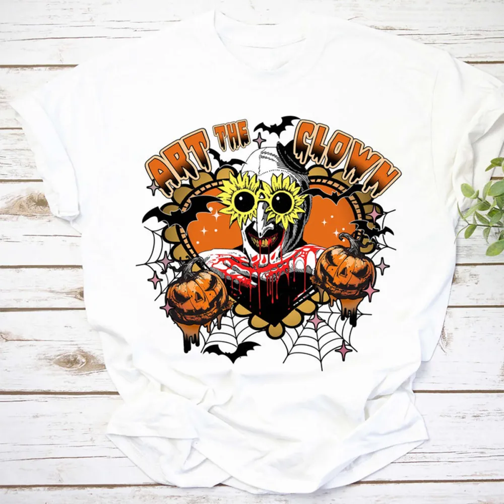 Art The Clown in Halloween Season Terrifier Funny Halloween T-shirt