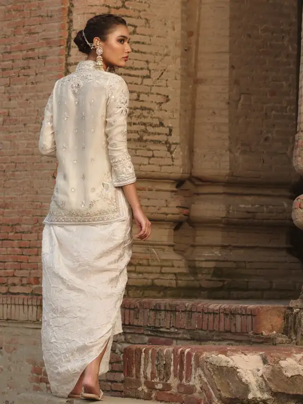 RANI JACKET W/ DHOTI SKIRT