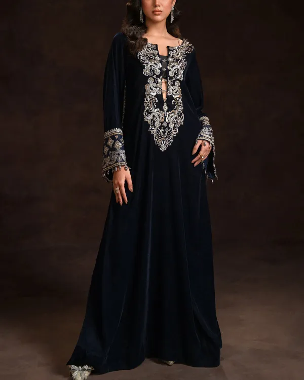 Statement Navy Kaftan