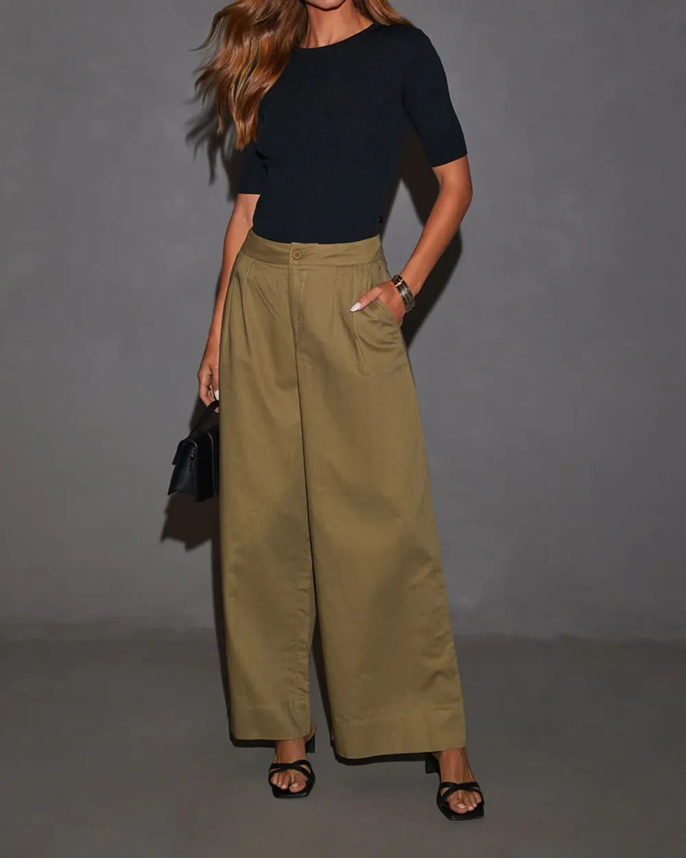 Camie Wide Leg Linen Pants