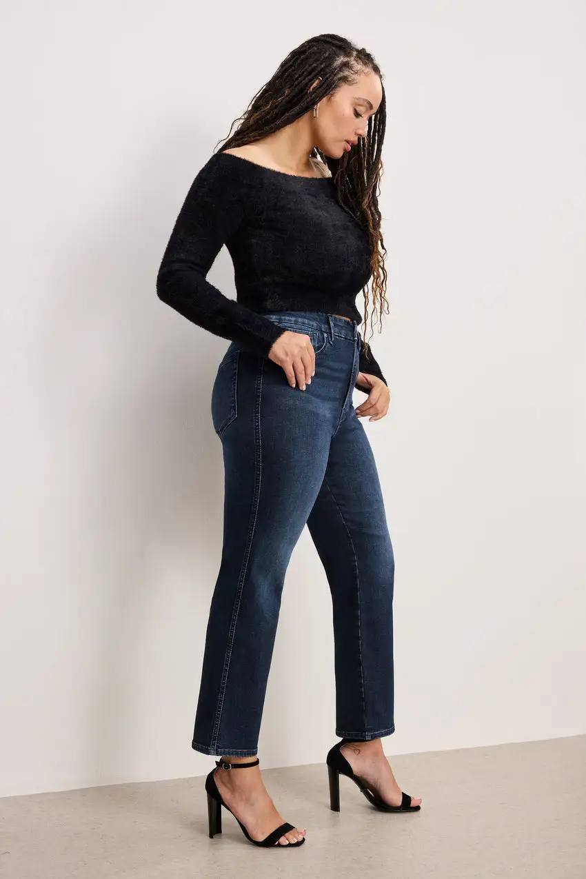 ALWAYS FITS GOOD CURVE STRAIGHT JEANS