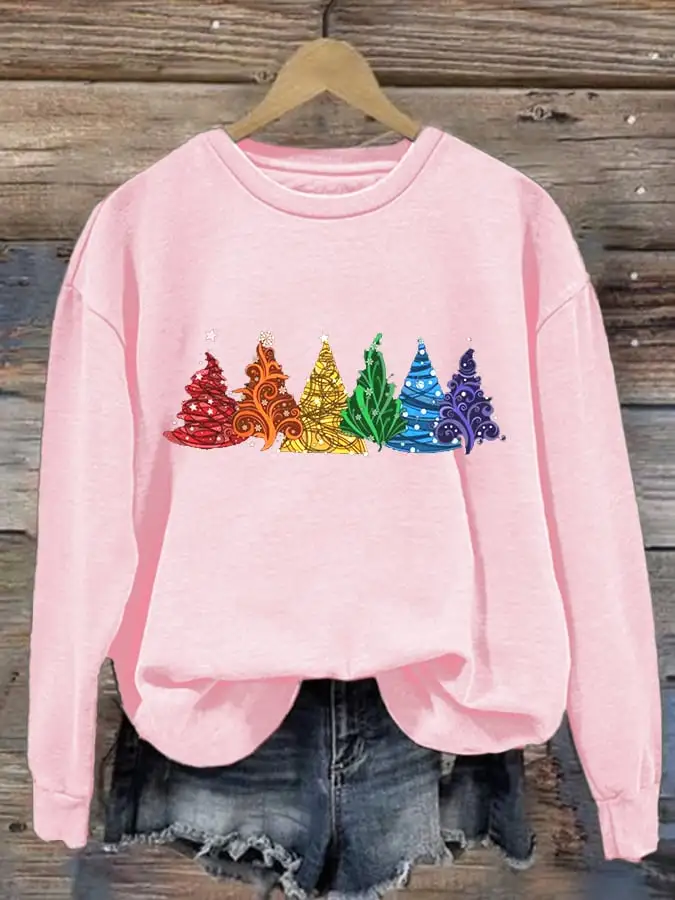 Women's Christmas Long Sleeve Sweatshirt