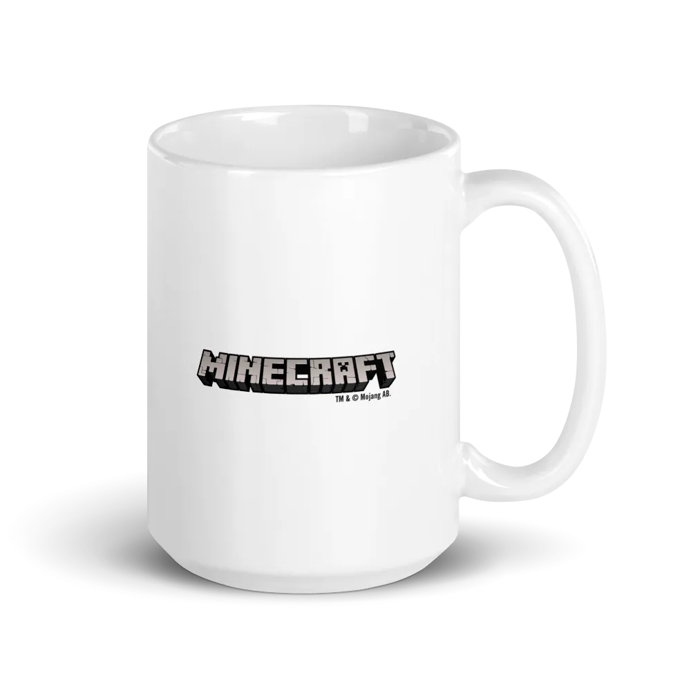 Minecraft Chicken Face White Mug