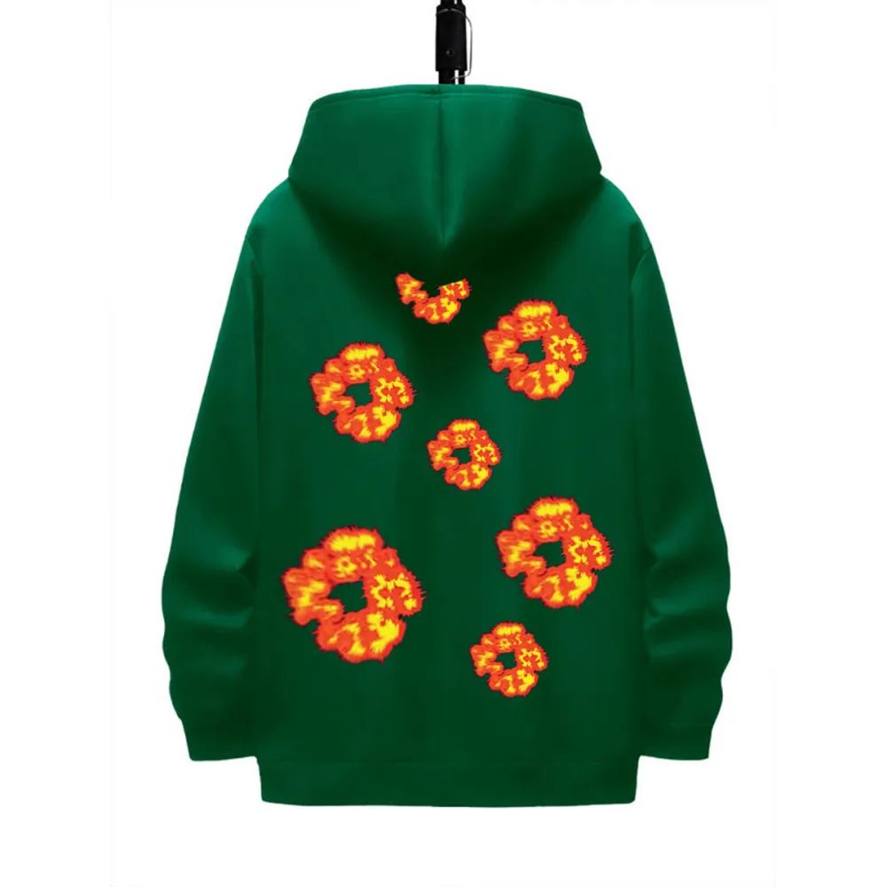 Tears Flame Flower Hoodie