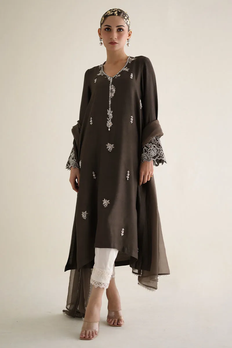 Embroidered khaadi shirt sets