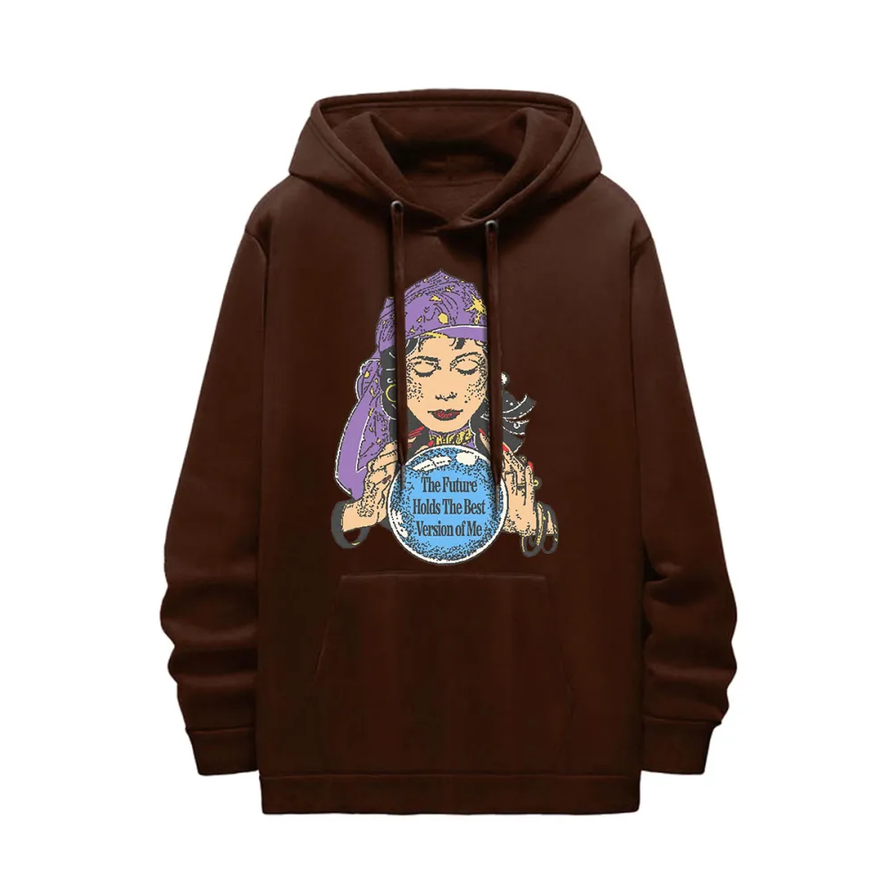 The future holds the best version of me Women's hoodie