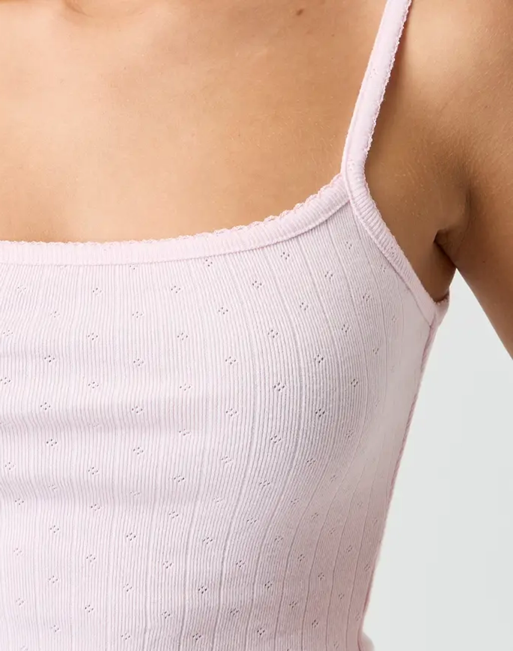 Cotton Pointelle Cami