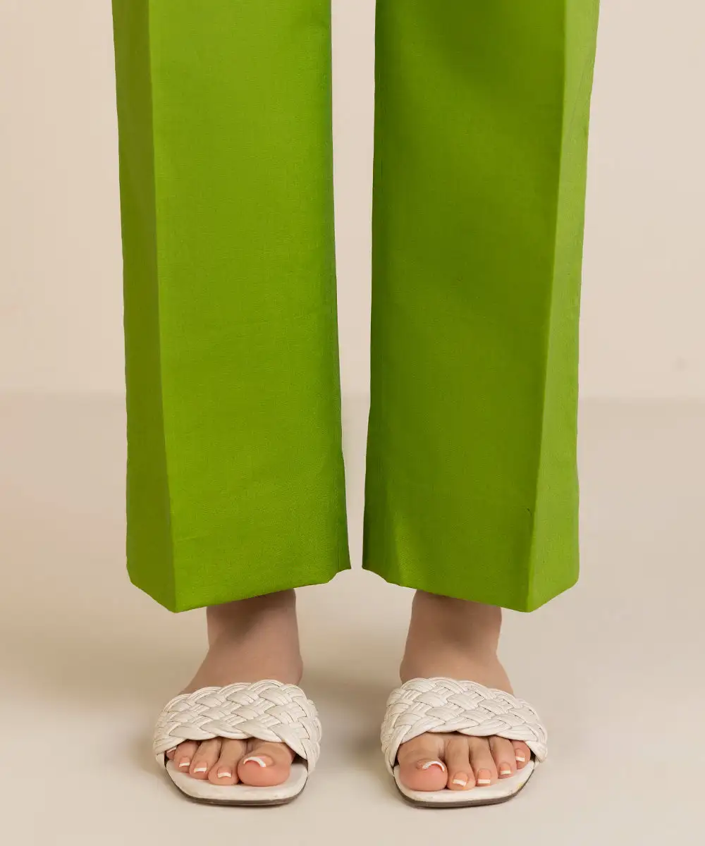 Dyed Cambric Trousers