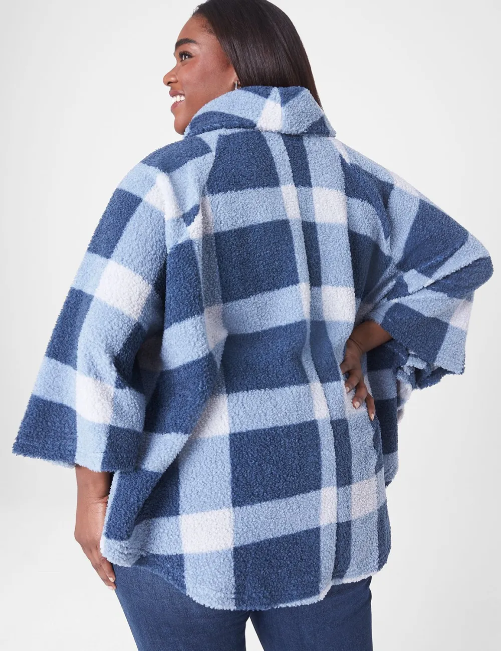 Relaxed Cowl-Neck Pullover Poncho