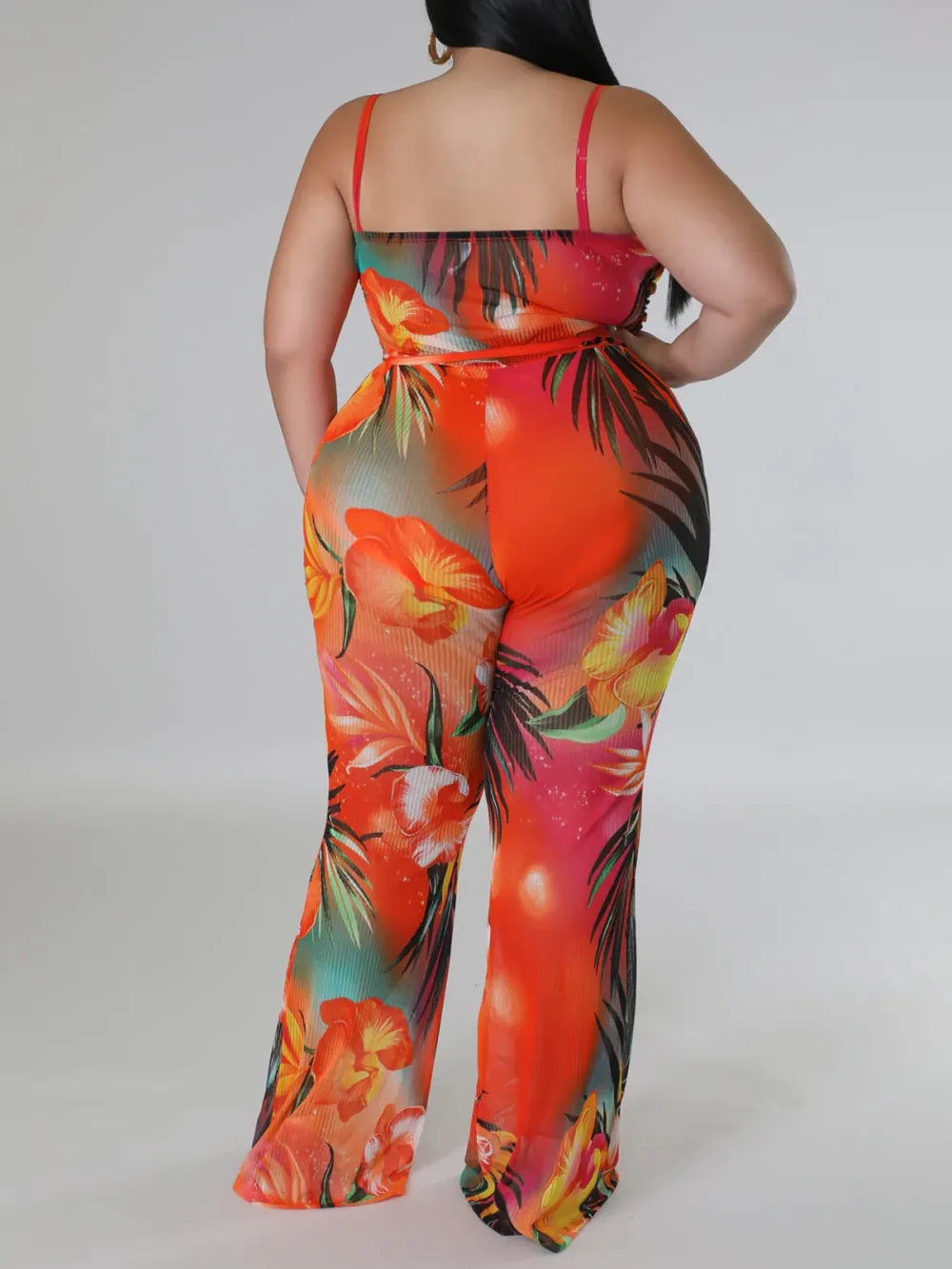 Print One-Piece Pants For Women In Large Fashion