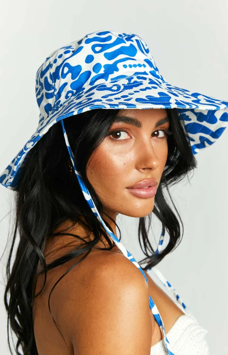 Rome Bucket Hat blue