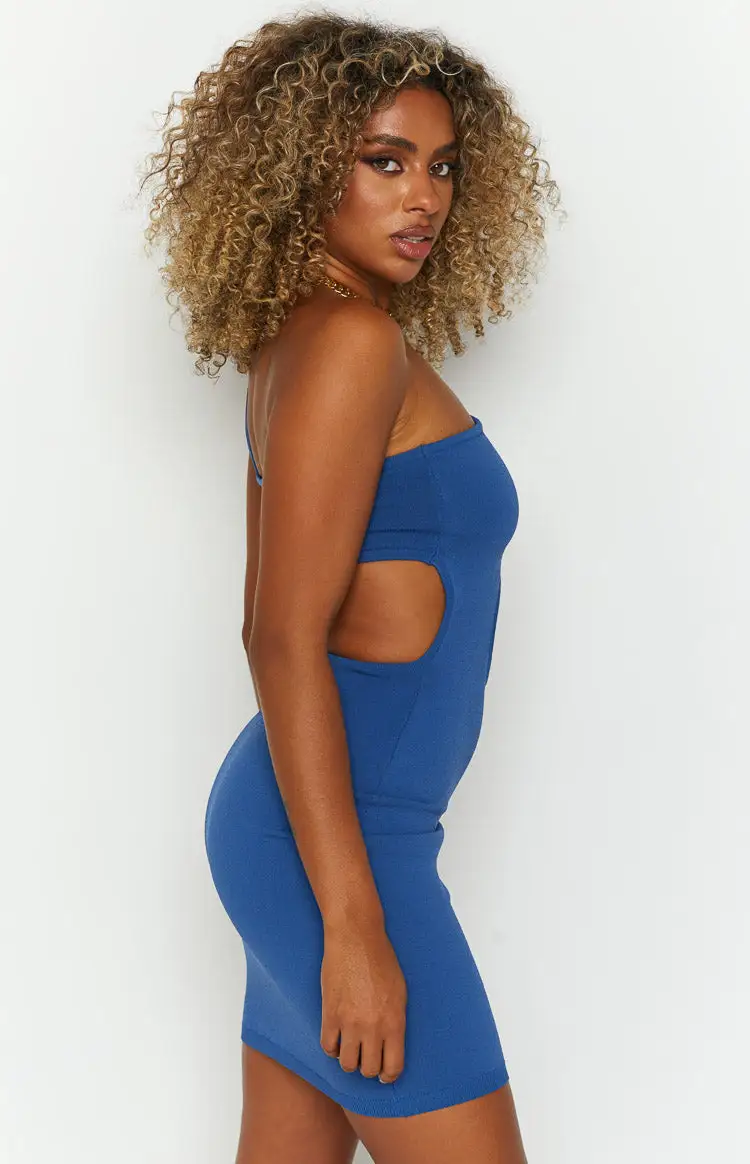 Candi Blue Mini Dress