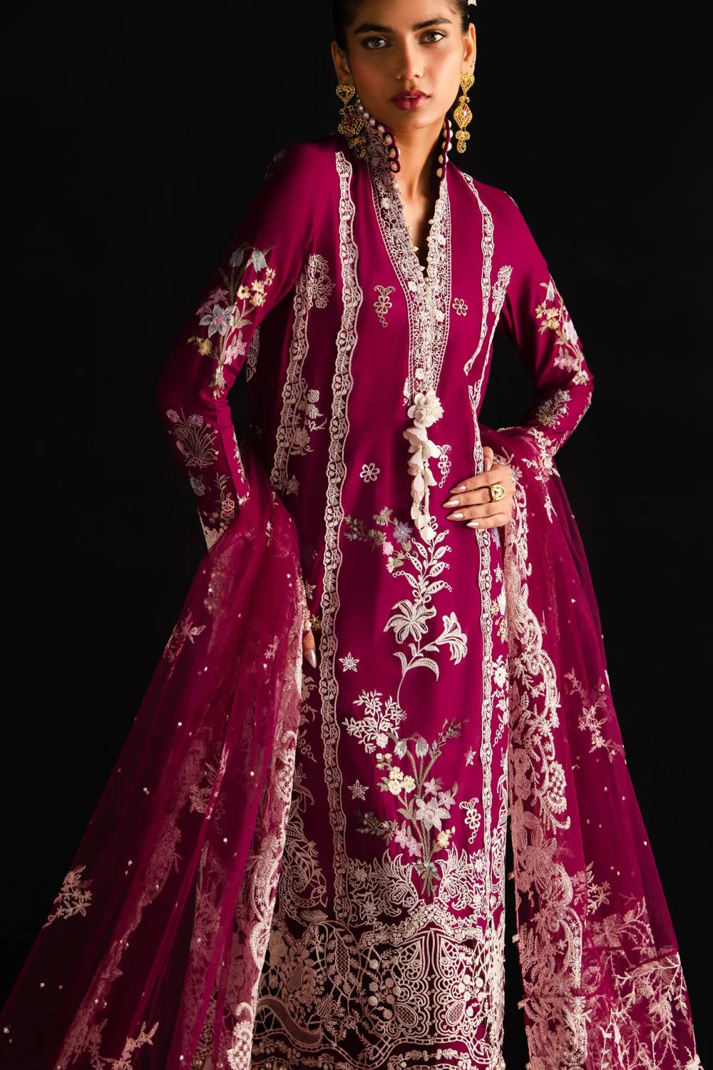 Luxury Embroidered Lawn Suits