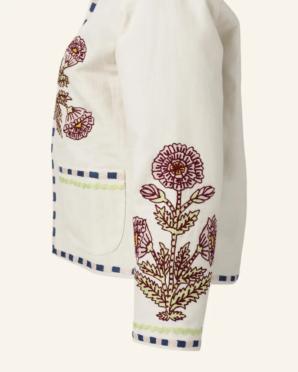 Big Bloom Embroidered Jacket