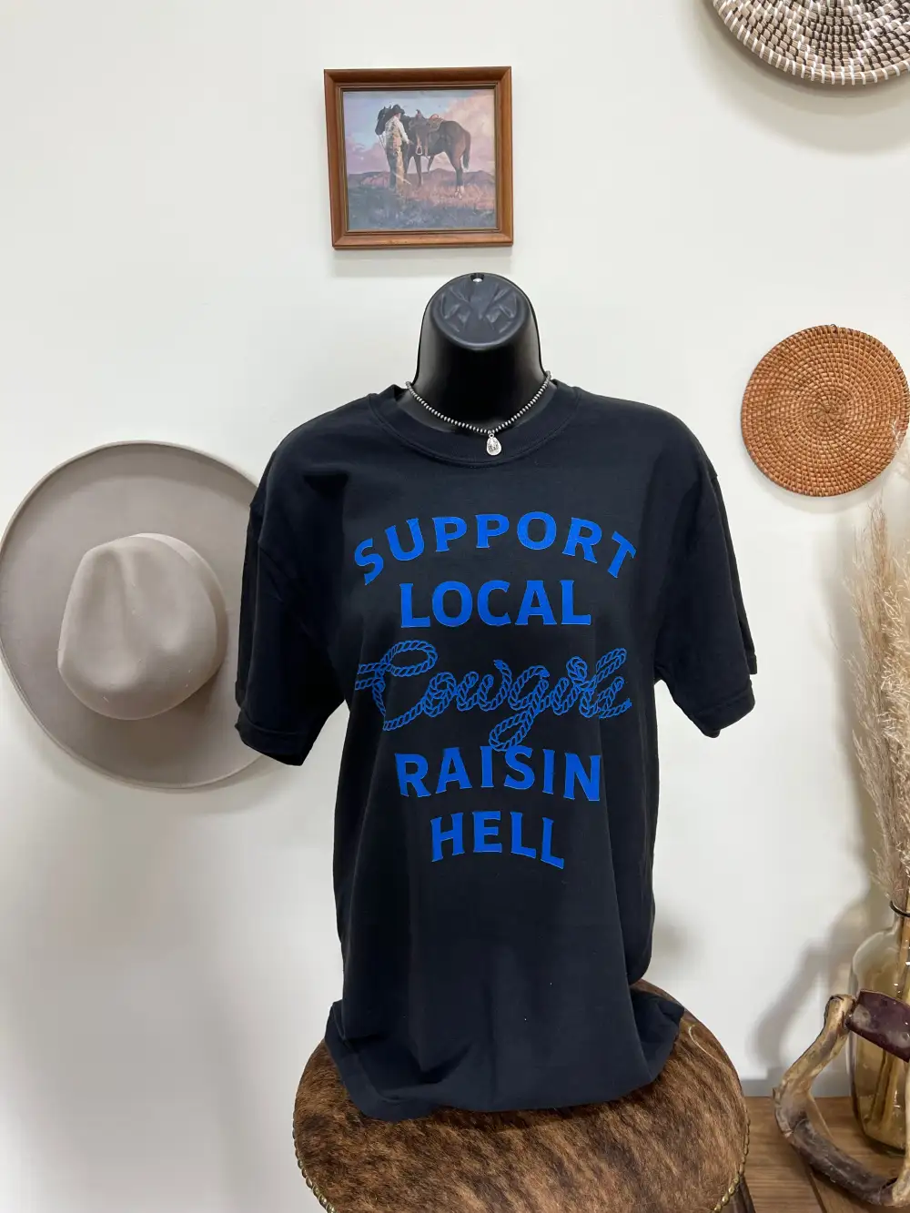 Supprt Local Cowgirls Tee