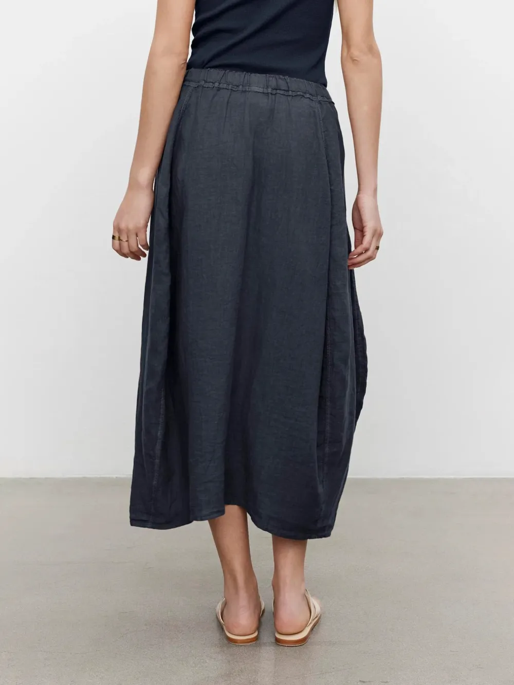 Fae Linen A-Line Skirt