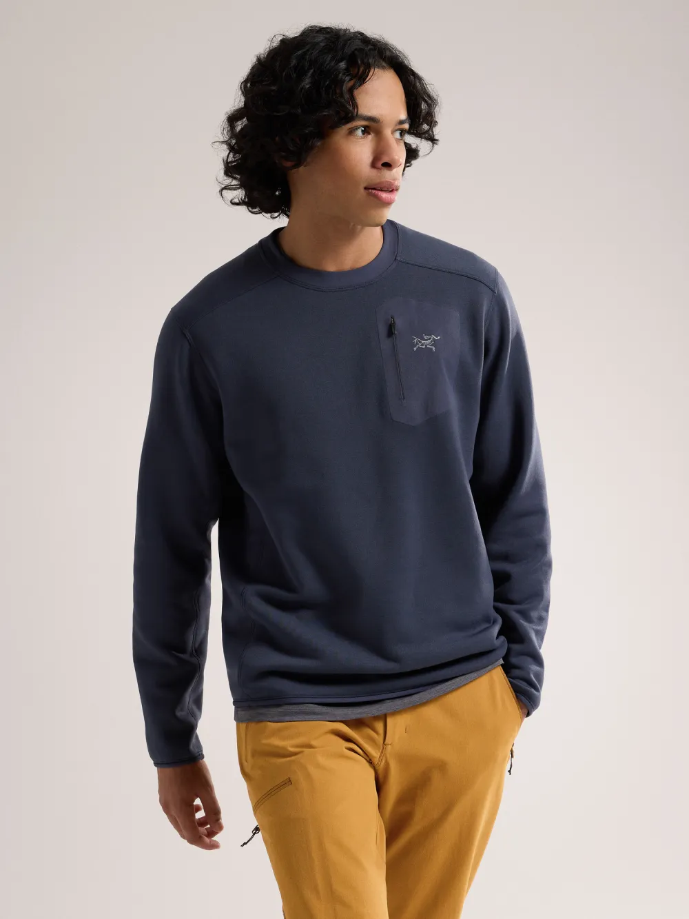 Kyanite Crew Neck Pullover Men's