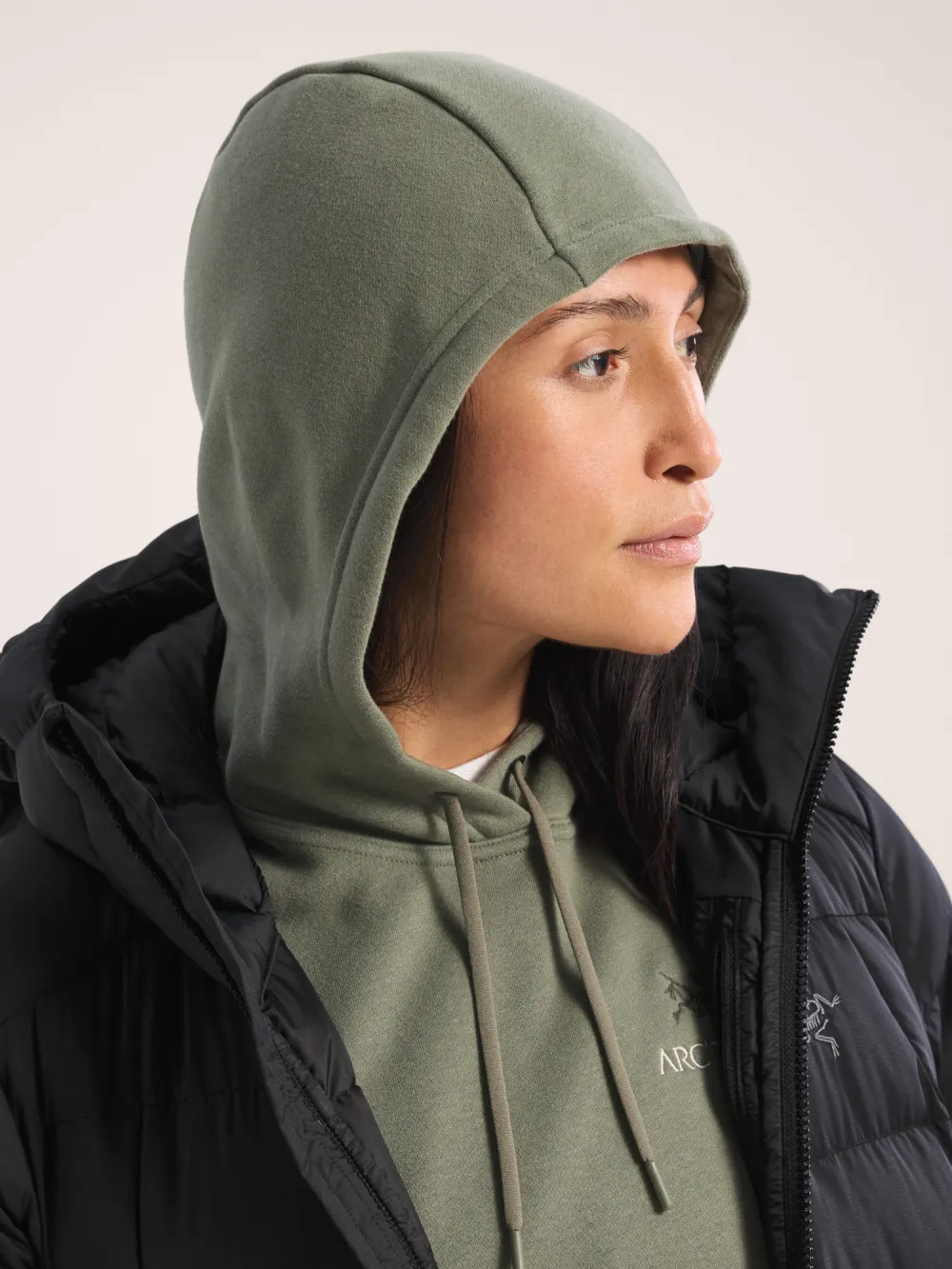 Emblem Fleece Hoody Women's