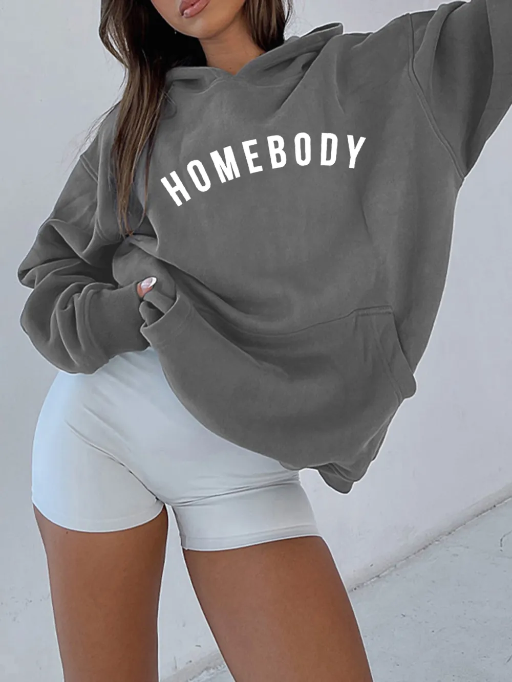 Home Body Pattern Hoodie