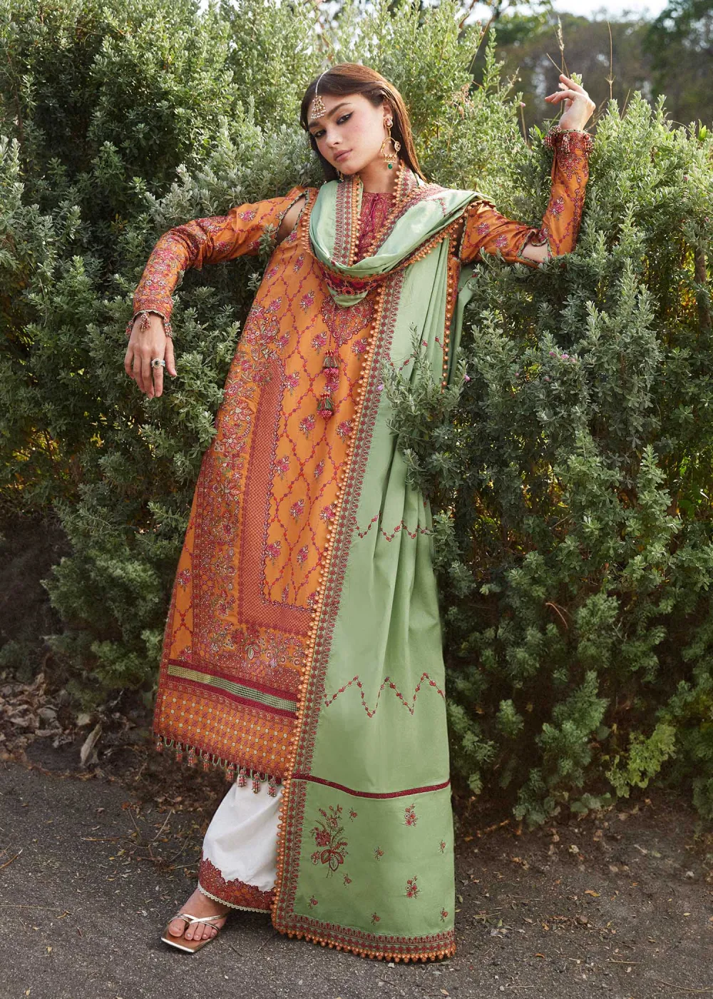 AMIRA Embroidered Lawn