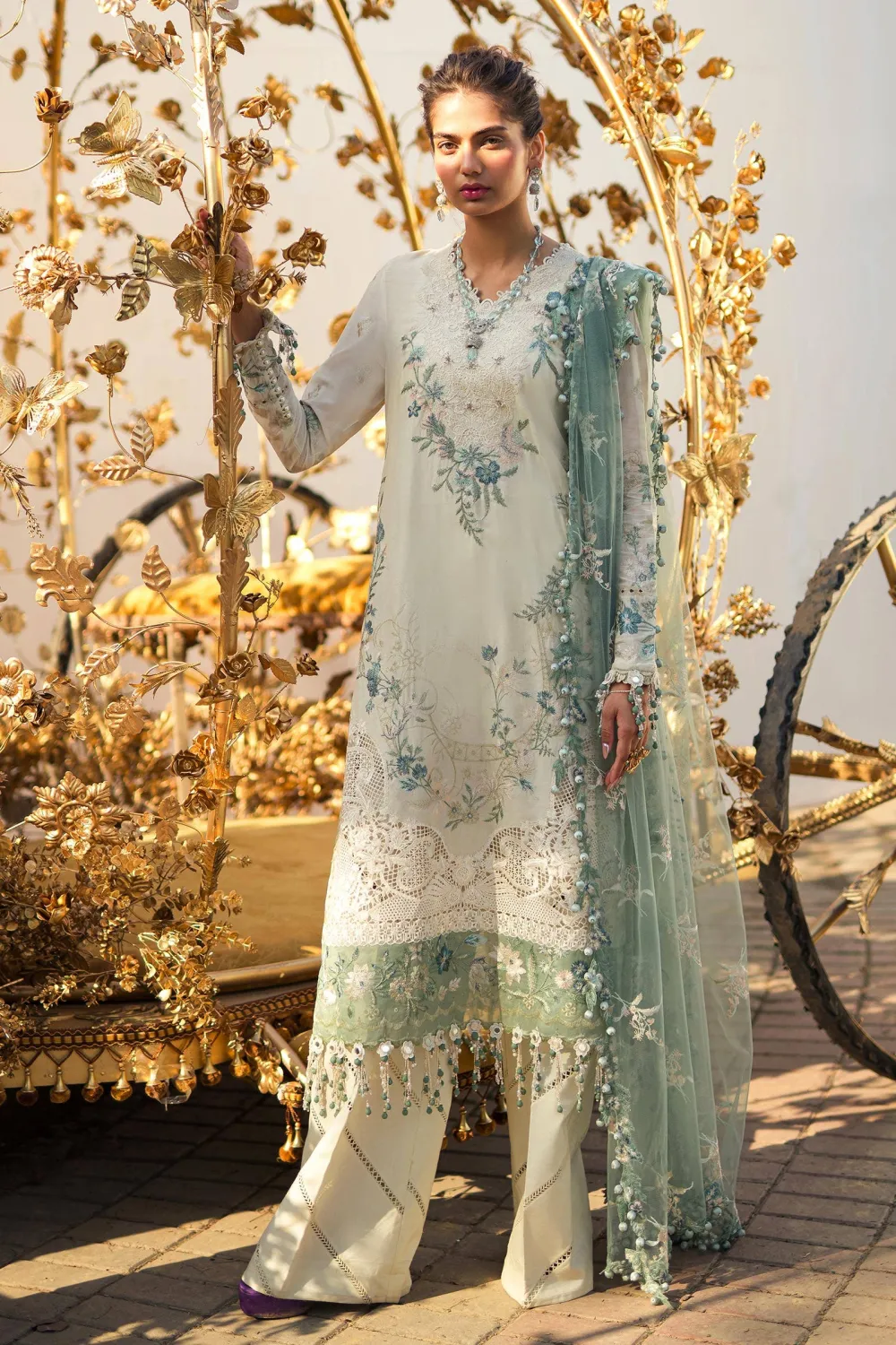 Luxury Embroidered Lawn Suits