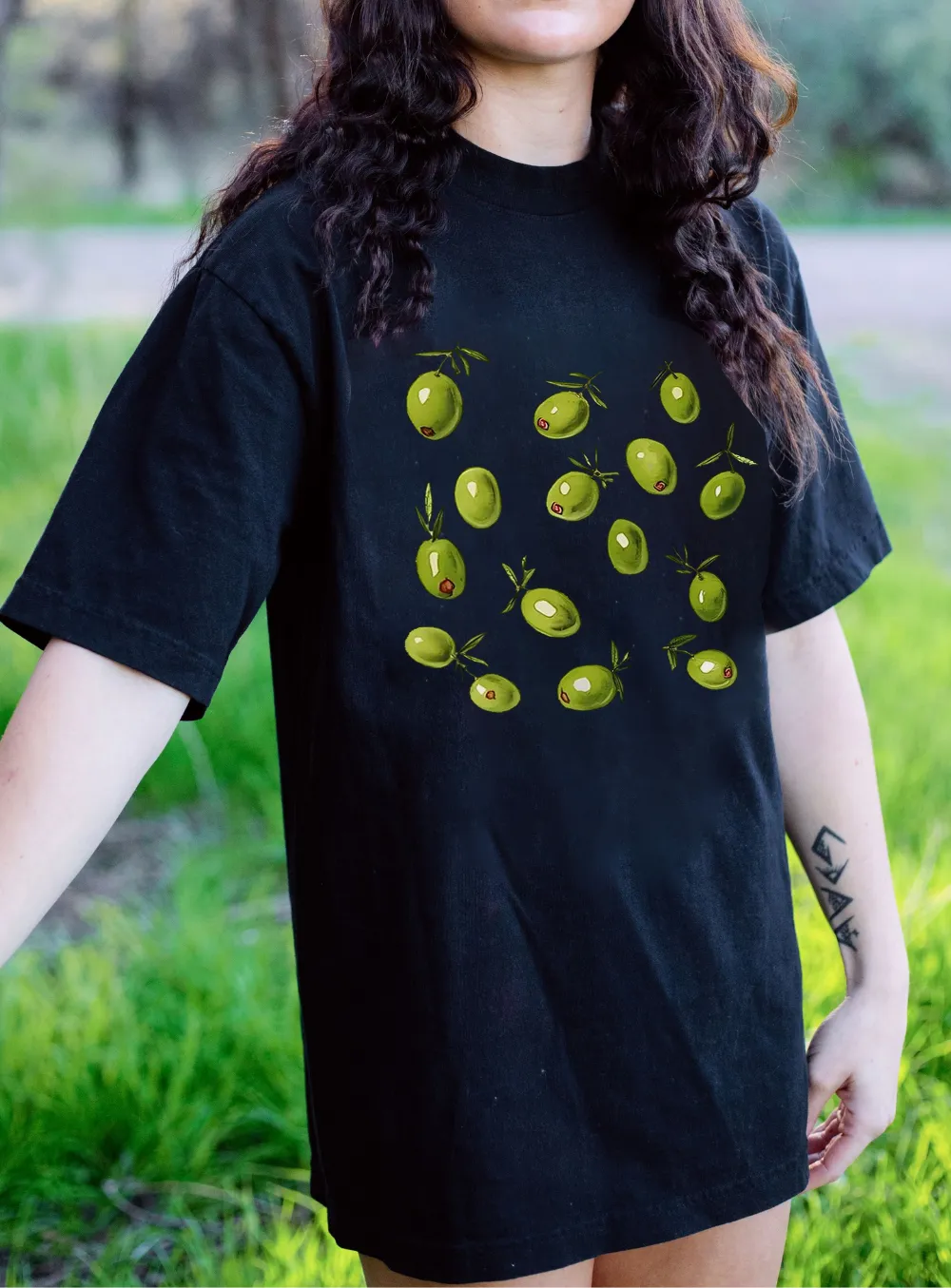 Women's Fruit Art Printed T-shirt