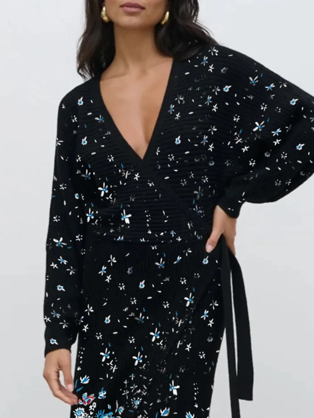 Aidan Cosy Wrap Dress