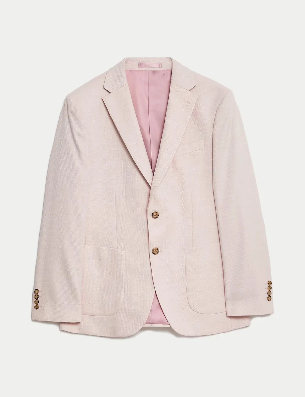 Textured Stretch Blazer