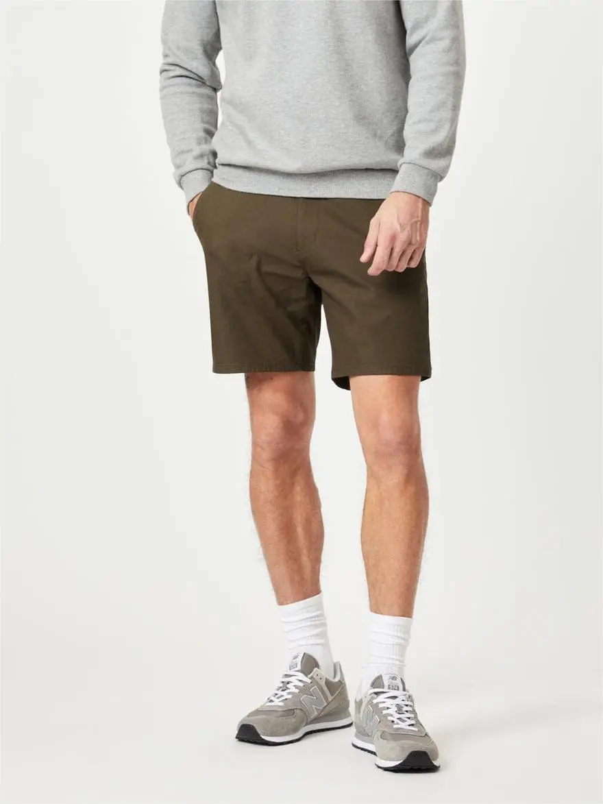 Chino Khaki Inseam Shorts