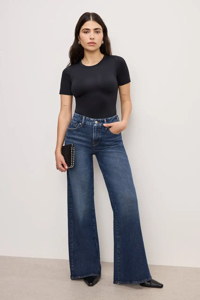 GOOD PETITE PALAZZO JEANS