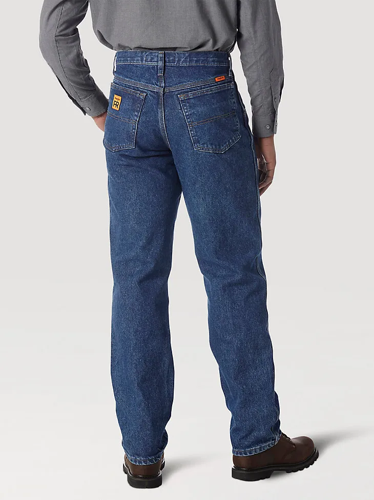 WRANGLER® RIGGS WORKWEAR® FR FLAME RESISTANT RELAXED FIT JEAN IN FLAME RESISTANT