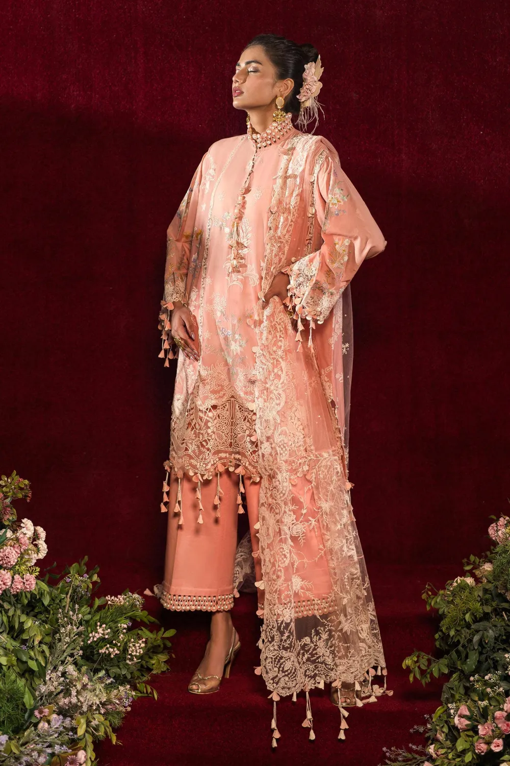 Luxury Embroidered Lawn Suits