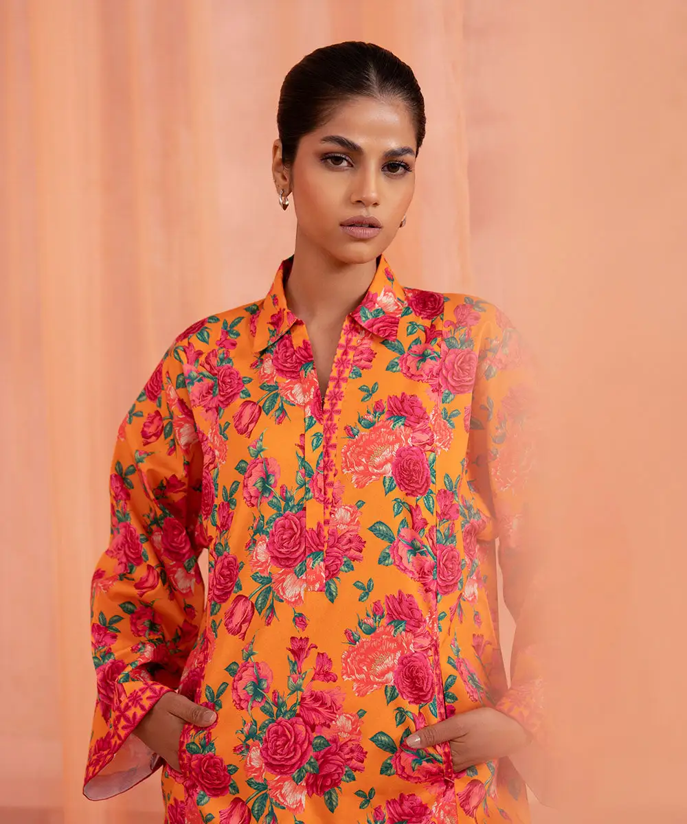 2 Piece - Printed Lawn Suit