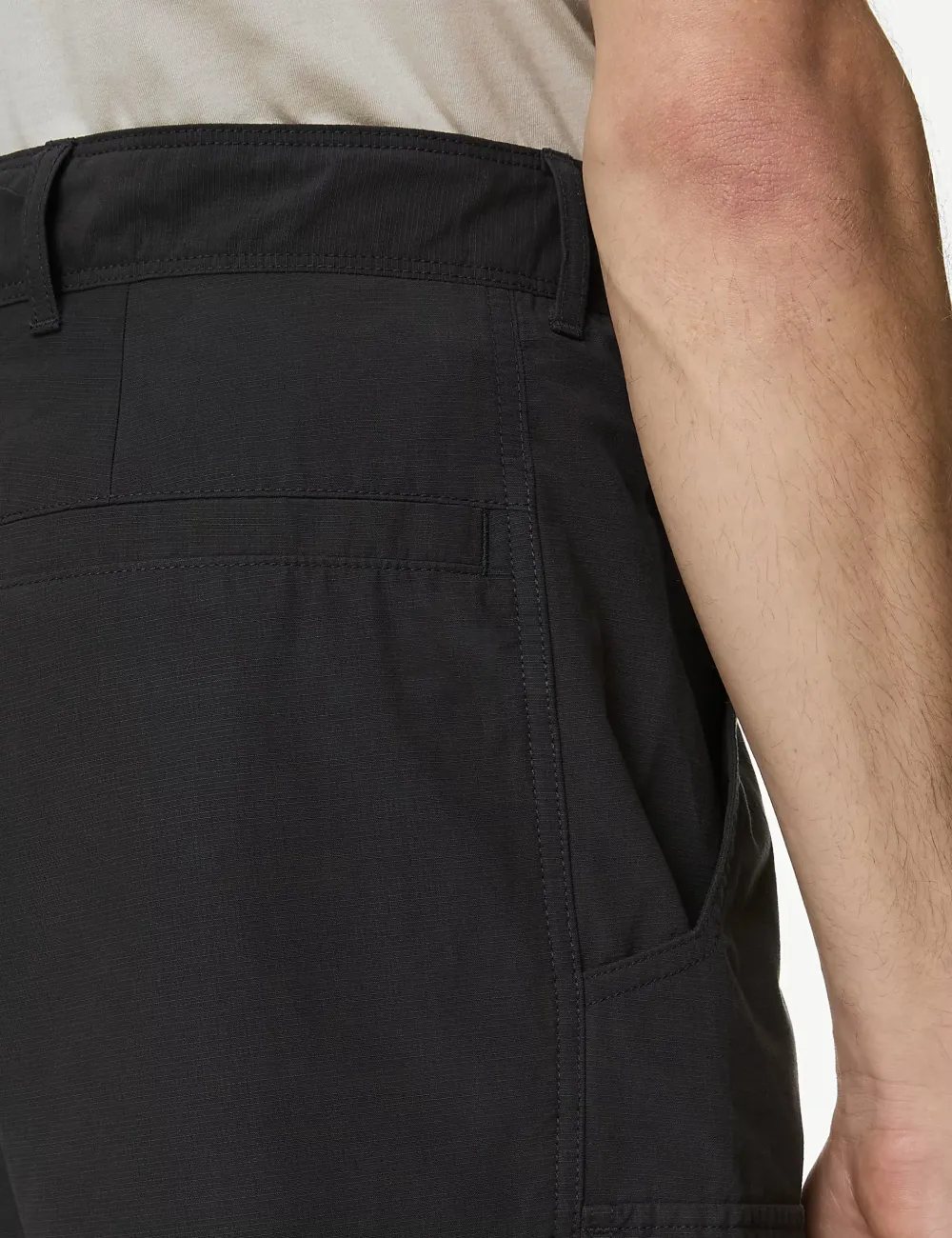 Ripstop Textured Trekking Shorts with Stormwear