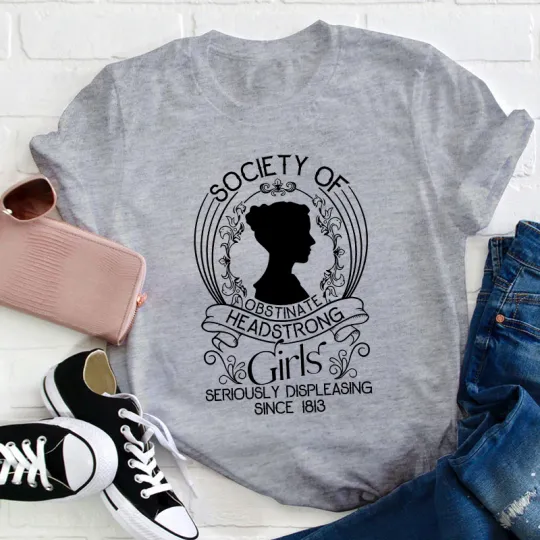 Society Of Obstinate Headstrong Girls Teacher T-Shirt