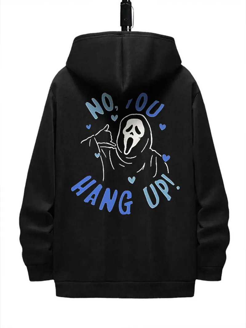 Ghost print hoodies how perfect and cozy piece for your Halloween day