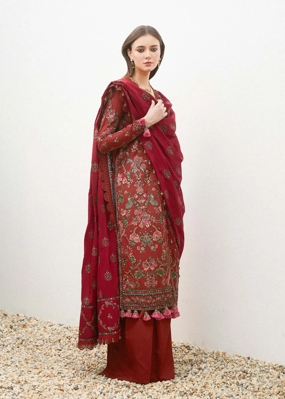 RUHI Embroidered Lawn