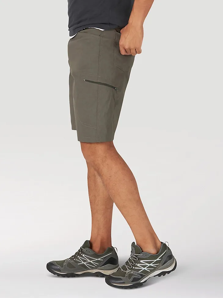 MEN'S WRANGLER AUTHENTICS® COMFORT WAIST CARGO SHORT IN SAGEBRUSH