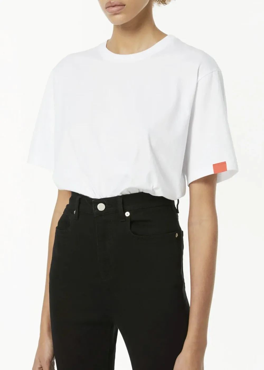 Solid Victoria Crop Tee